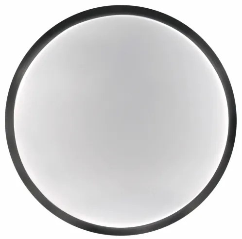 Plafoniera BENEDYKT 2xE27/20W/230V diametro 33 cm nero