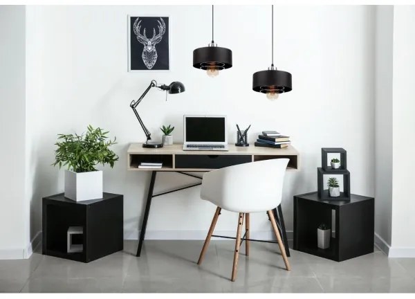 Lampadario a sospensione con filo VEST 2xE27/60W/230V