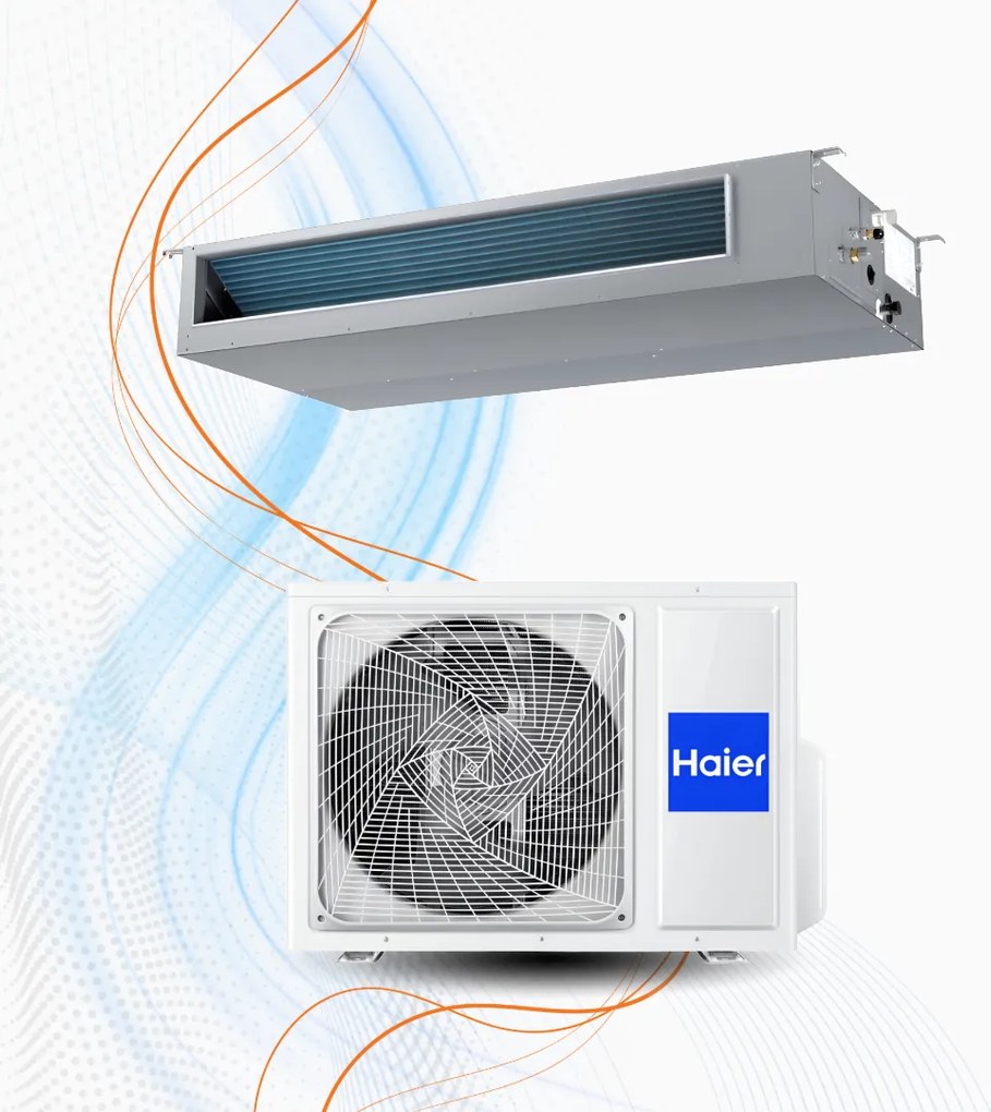 Climatizzatore Haier Canalizzato MP 150 PA Mono Inverter R-32 WiFi, 18.000