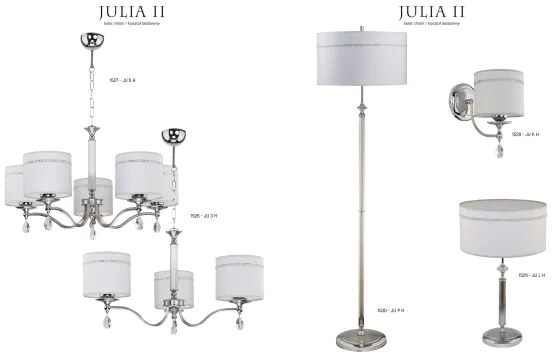 Jupiter 1528 - JU K H - Applique JULIA II E27/60W