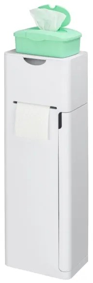 WENKO 24212100 - Scopino per WC IMON 20x58,5 cm bianco
