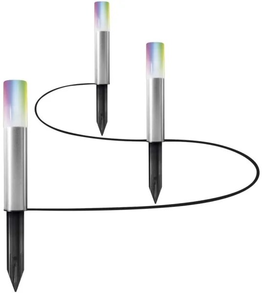 Ledvance - PACK 3x Lampada LED RGB per esterno SMART+ MINI 3xLED/1.9W/230V IP44 Wi-Fi