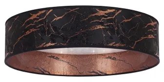 Brilagi - Plafoniera LED VELVET STAR LED/24W/230V d. 40 cm  nero/rame