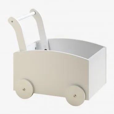 Carrello portaoggetti in legno Pixie Kids Bianco - Sklum