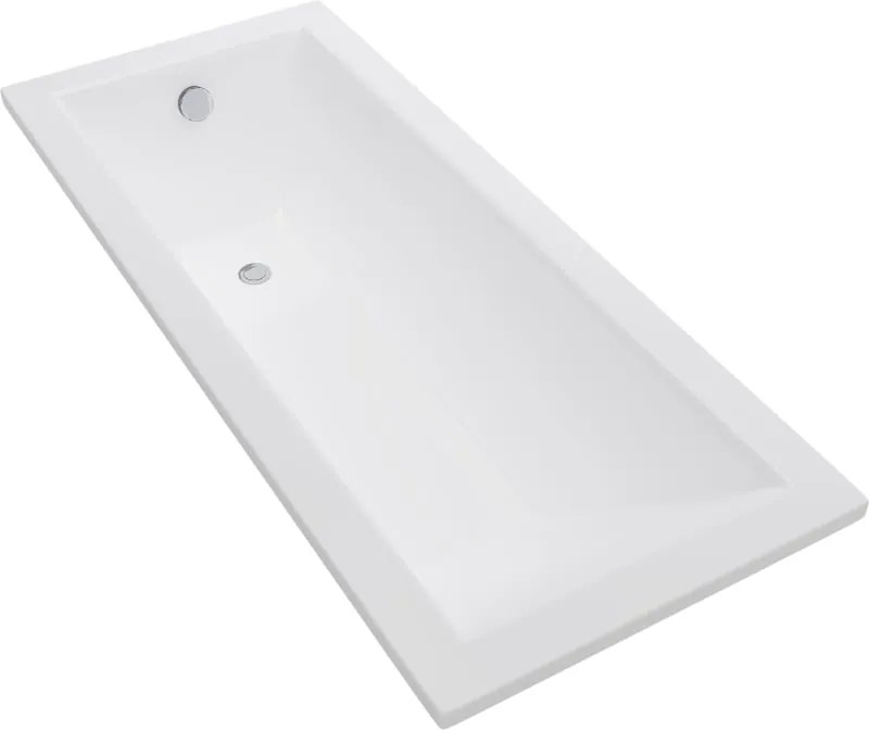 Mexen Cubik vasca da bagno rettangolare 180 x 80 cm, bianca - 55031808000