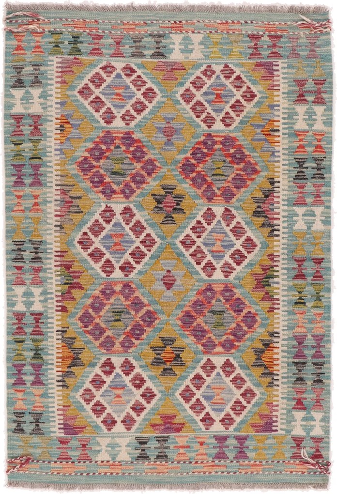 Kilim Tappeto orientale 100 x 150 (Afghanistan) Tessuto A Mano