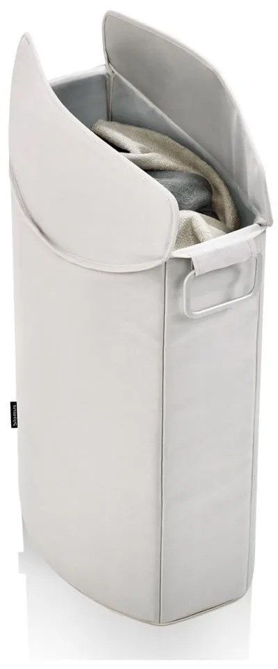 Cesto per biancheria Frisco crema, volume 65 l - Blomus