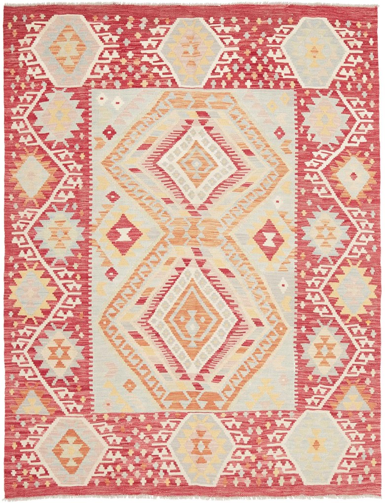 Kilim Tappeto 210 x 160 (Pakistan) Tessuto A Mano