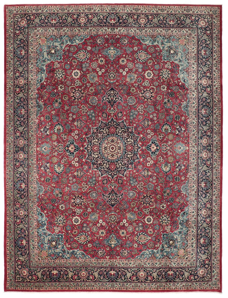 Kashan Tappeto persiano 420 x 330 (Iran) Annodato A Mano