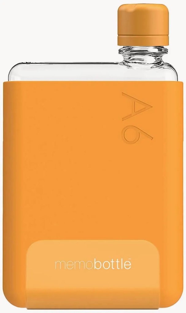 Bottiglia con custodia in silicone A6 Memobottle