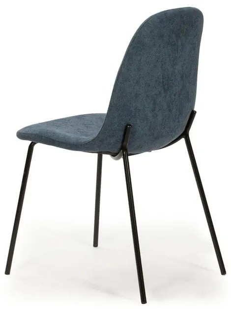 Set di sedie da pranzo blu 4 pz Renne - Marckeric