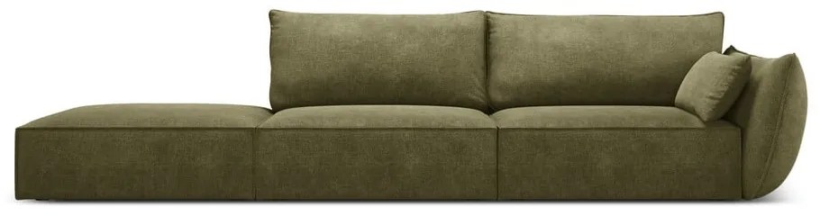 Divano angolare verde Vanda - Mazzini Sofas