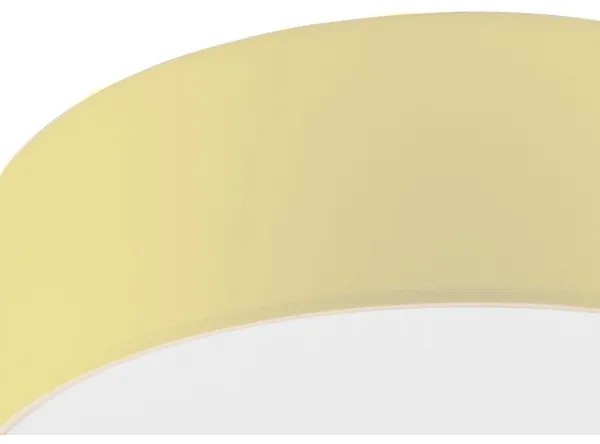 Plafoniera SIRJA PASTEL DOUBLE 4xE27/15W/230V diametro 45 cm giallo