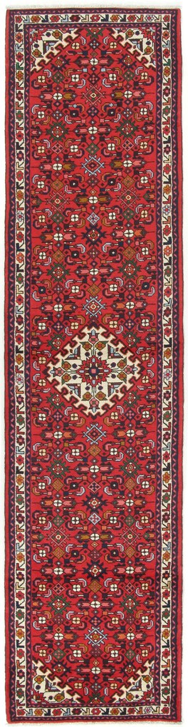Hamedan Tappeto 80x390 (Iran) Annodato A Mano