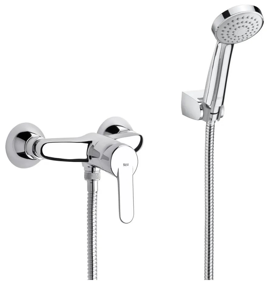 Roca A5A2025C02 - Set doccia con miscelatore VICTORIA cromo lucido