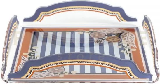 Vuotatasche bucarest disegno sveva in cristallo acrilico decorato