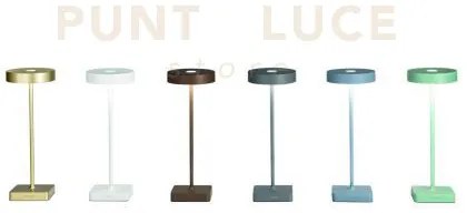 Lampada da tavolo senza fili tap verde lt.tap-salvia