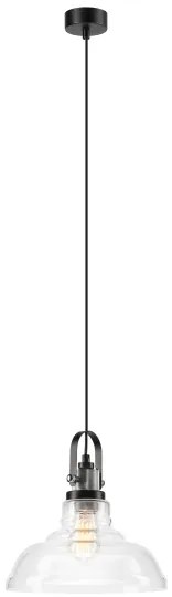 Lampadario a sospensione con filo SINGLE 1xE27/60W/230V