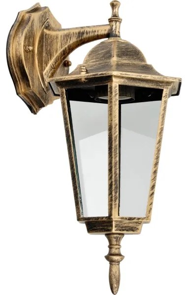 Applique da esterno 1xE27/60W/230V IP44 dorata