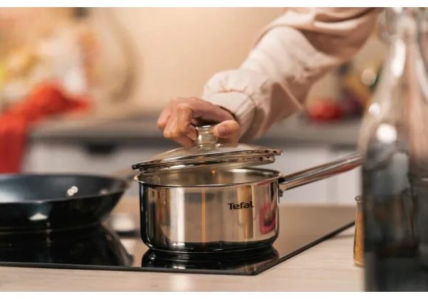 Tefal - Set di pentole 10 pz COOK EAT acciaio inossidabile