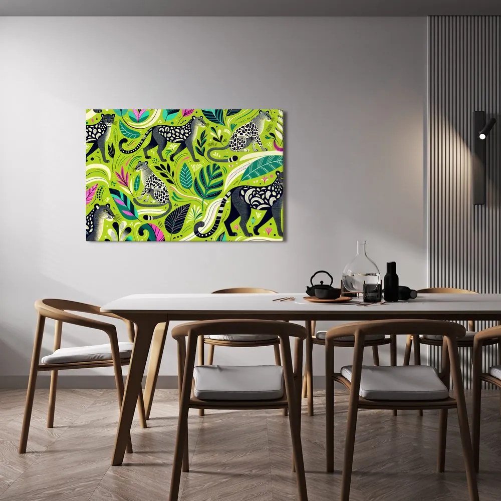 Quadro su tela – Ghepardi nella giungla