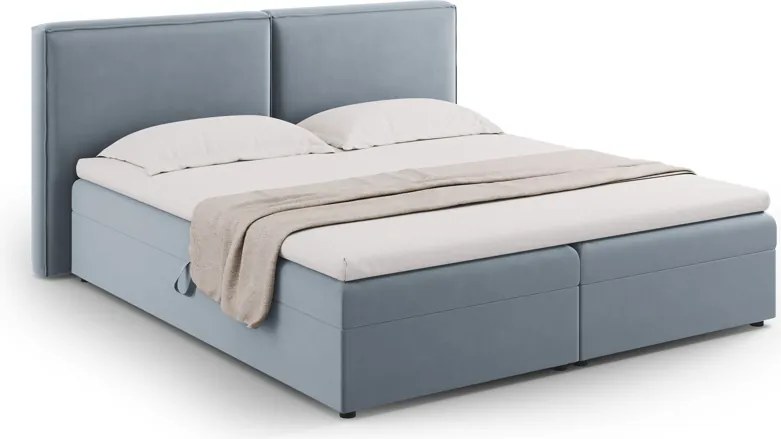 Letto Arendal Boxspring in velluto - 180x200 cm
