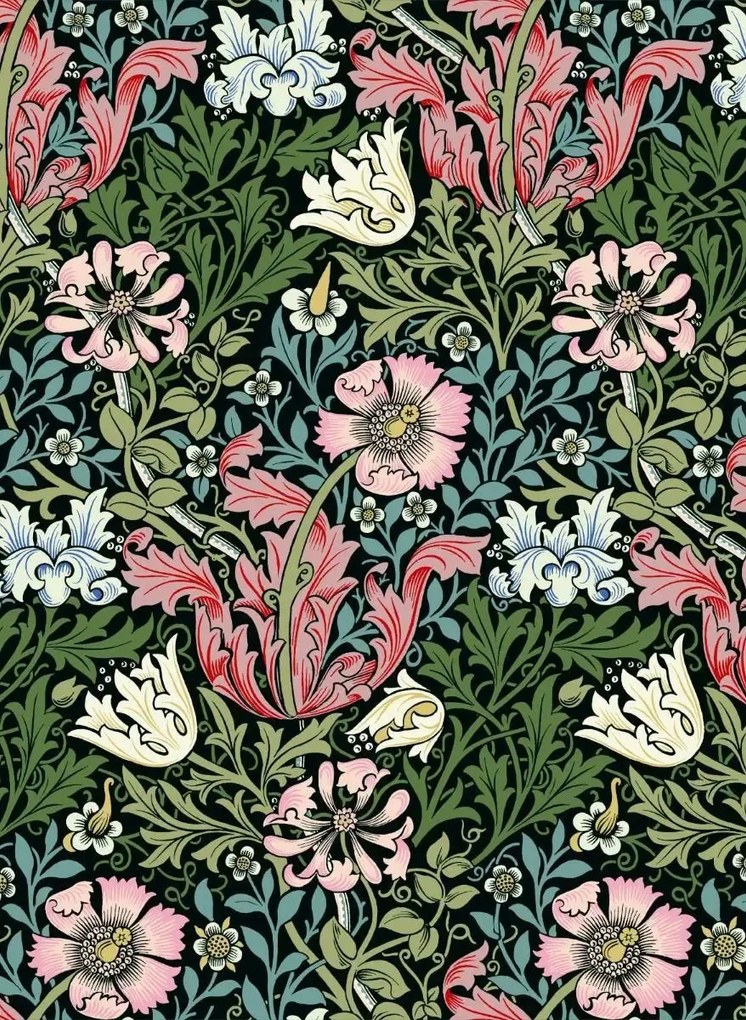 House of Hackney Carta da parati Compton - Onyx