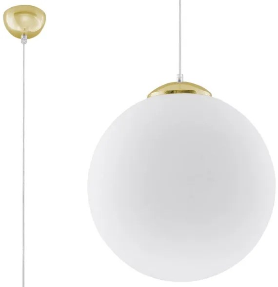 Sollux SL.0717 - Lampadario su filo TOYA 1xE27/60W/230V d. 40 cm