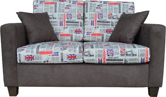 Divano in tessuto 2 posti 142 cm - made in italy ASIA English