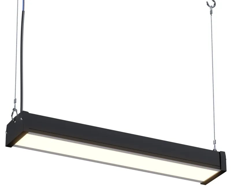 Campana Lineare LED 100W 51cm Sospesa, 11.000 lm Colore  Bianco Naturale 4.000K