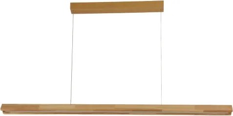 Brilagi - Lampada a sospensione LED con cavo UMEA WOOD LED/30W/230V 120 cm in legno di caucciù