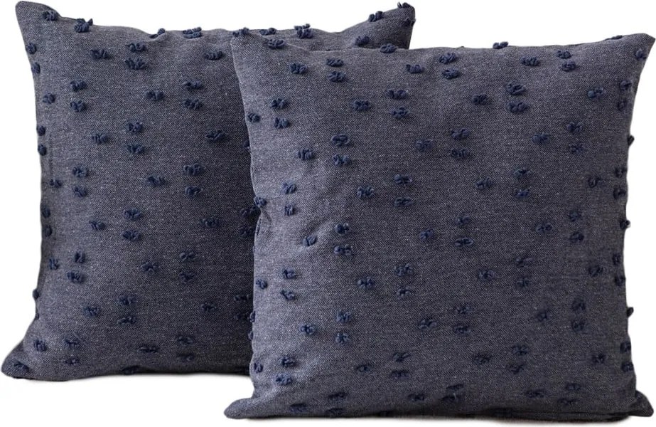 Federe decorative in set 2 pz 43x43 cm Tuffet – Mioli Decor