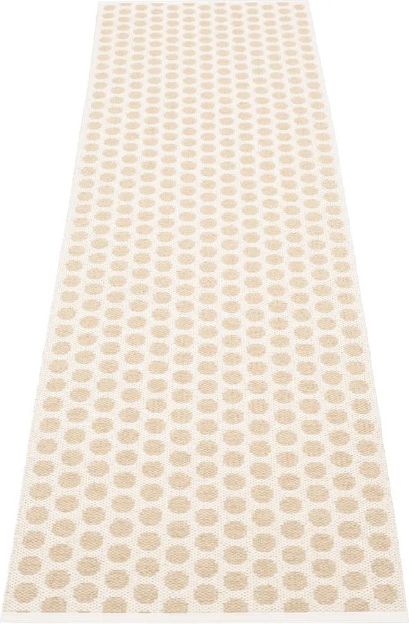 Passatoia da interno/esterno beige/color crema 70x250 cm Noa Beige Vanilla – Pappelina