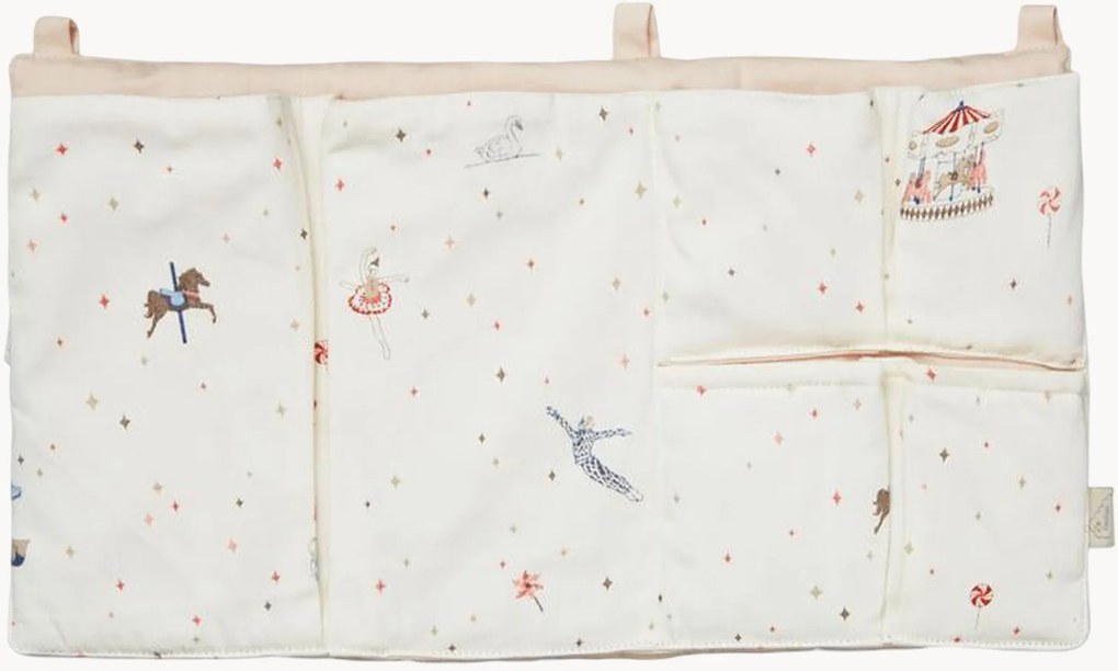 Pocket per lettino in cotone Carousel