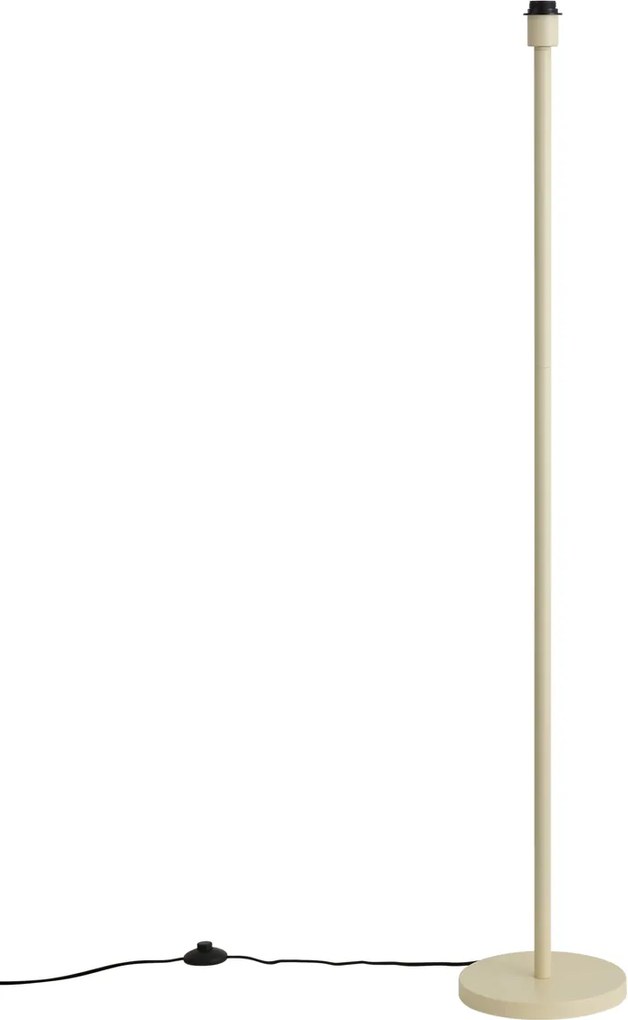 Lampada da terra Japandi beige senza paralume - Simplo