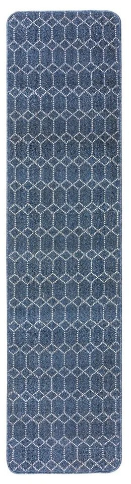Runner lavabile blu scuro 57x230 cm Argyll - Flair Rugs