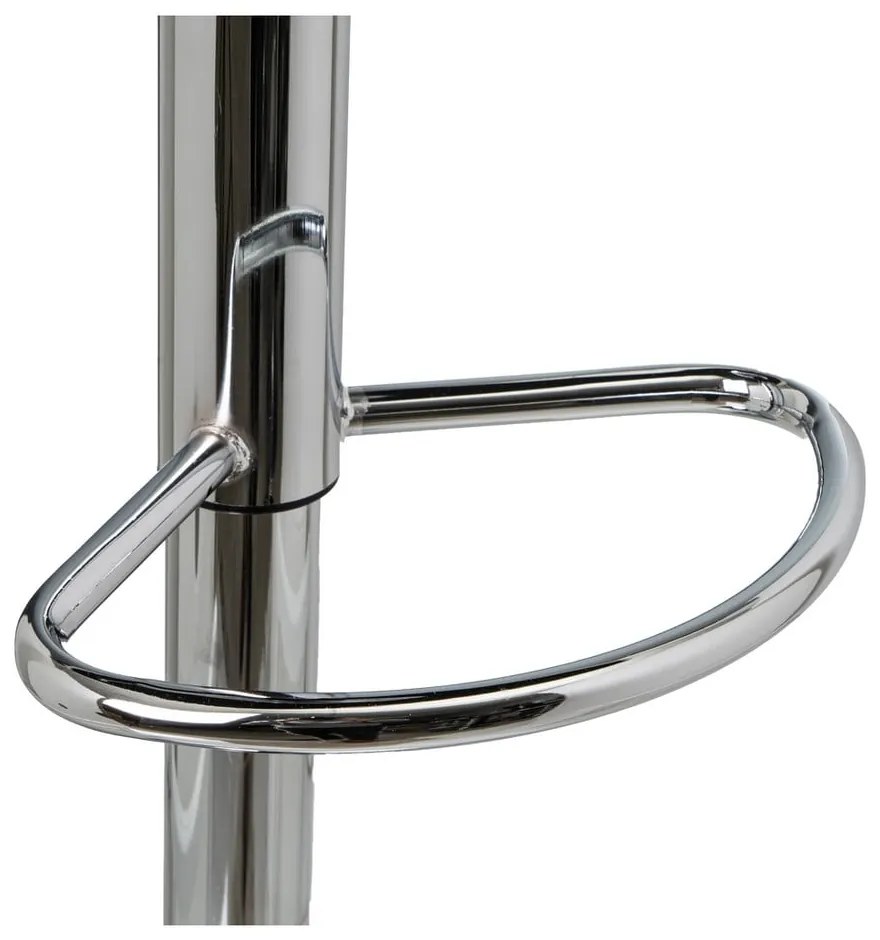 Sgabelli da bar bianchi ad altezza regolabile in similpelle in set di 2 (altezza seduta 93 cm) - Casa Selección