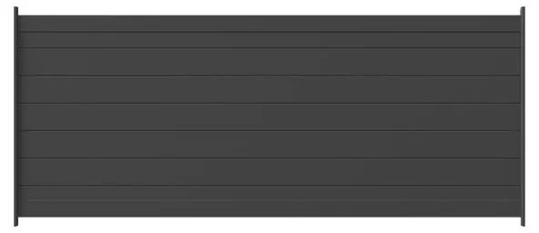 Pannello di recinzione in alluminio GARDENGATE Panello Lima L 200 x H 98.6 cm
