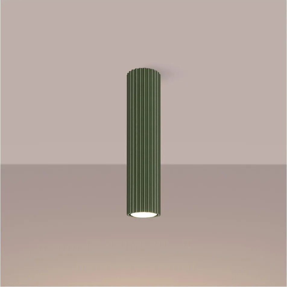 Brilagi - Faretto LED CRESTO 1xGU10/10W/230V 30 cm verde