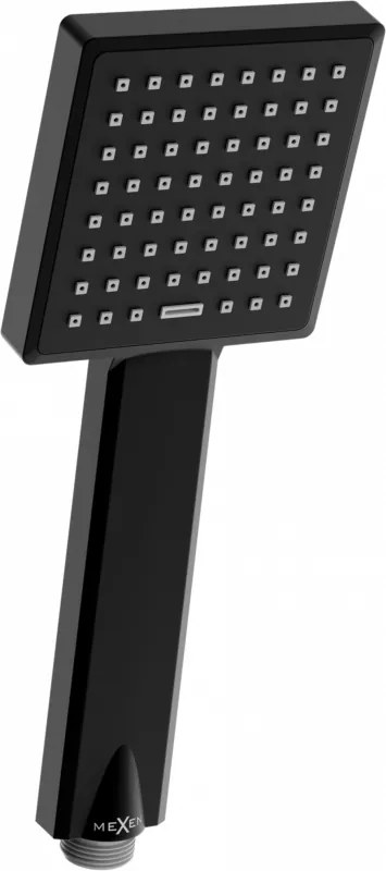 Mexen R-45 soffione doccia 1-funzione, nero - 79545-70