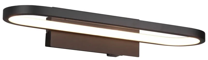 Applique LED nero opaco (lunghezza 40 cm) Gianni - Trio