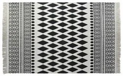 Tappeto DKD Home Decor Nero Bianco (160 x 250 x 0,7 cm)