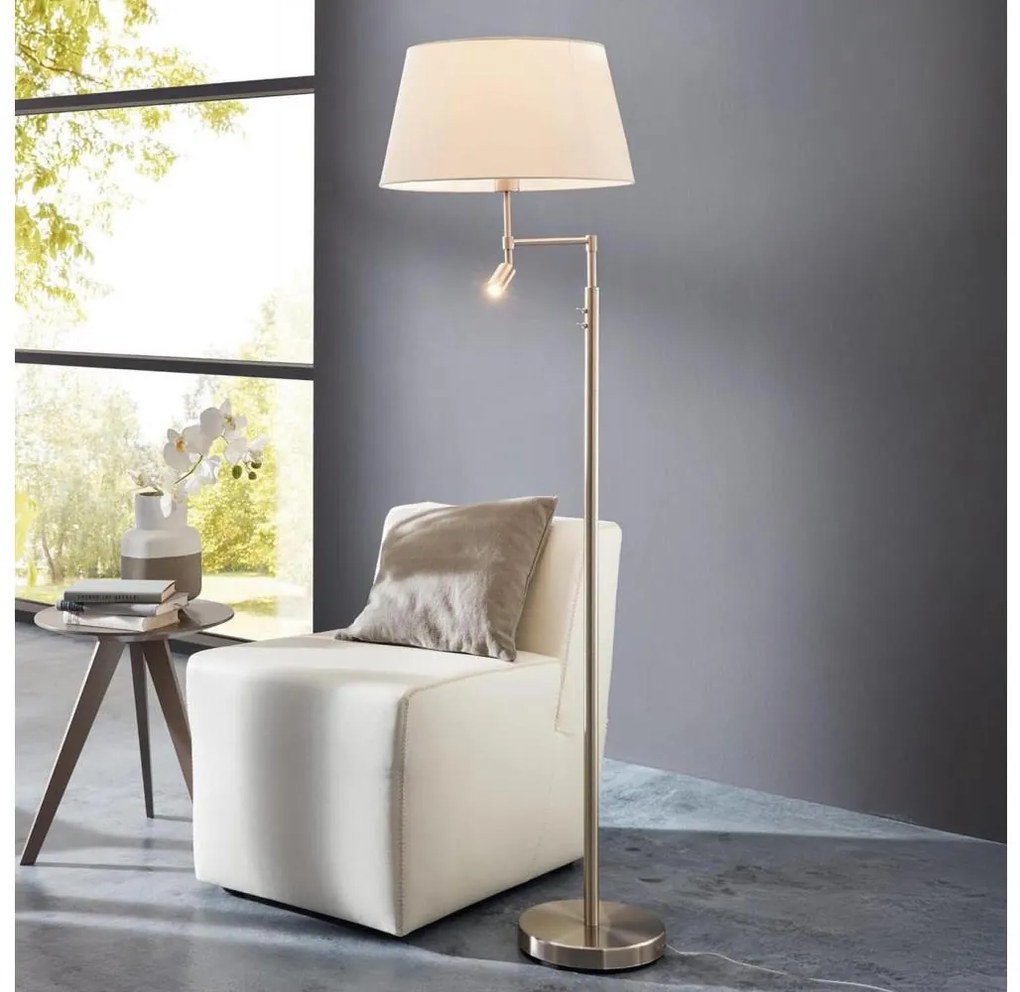 Eglo 94946 - Lampada da terra SANTANDER 1xE27/60W + LED/2,1W