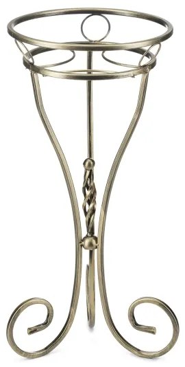 Portafiori 60x28 cm oro