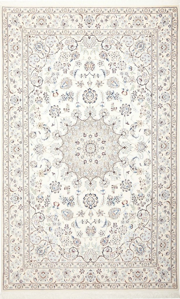 Nain Tappeto persiano 170 x 270 Beige (Iran) Annodato A Mano