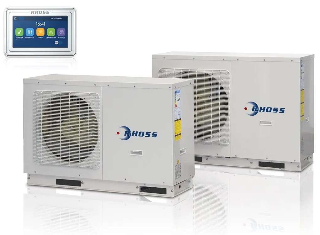 Pompa di Calore Rhoss Electa-Eco Thaiti 108 M 7,5 kW Inverter R32 A+++ Aria/Acqua