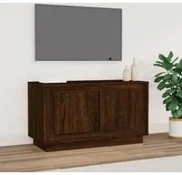 Mobile Porta TV Rovere Marrone 80x35x45 cm in Legno Multistrato 819859