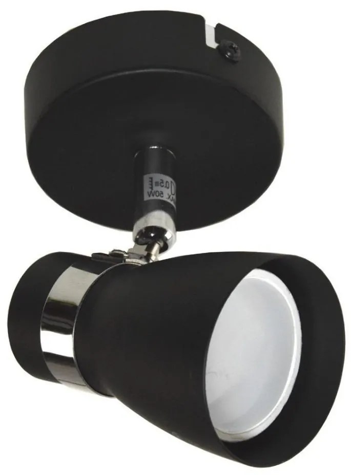 Luce Spot DEZ 1xGU10/30W/230V nero