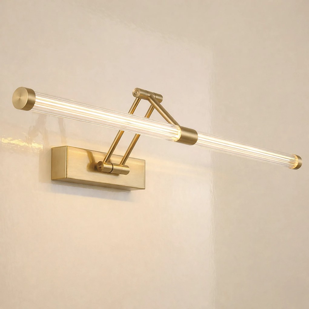 Applique da bagno LED APP1900-1W 60cm BRUSH GOLD