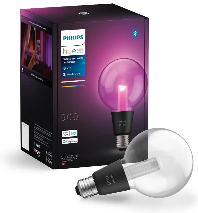 Lampadina LED RGBW dimmerabile Philips Hue White And Color Ambiance E27/6,8W/230V